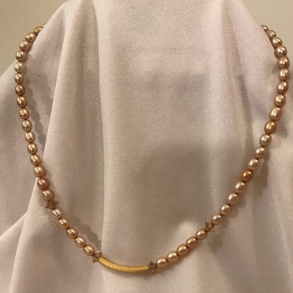 ⬇️ $148 💕Australian Pearl, Crystal Necklace - Picture 8 of 8